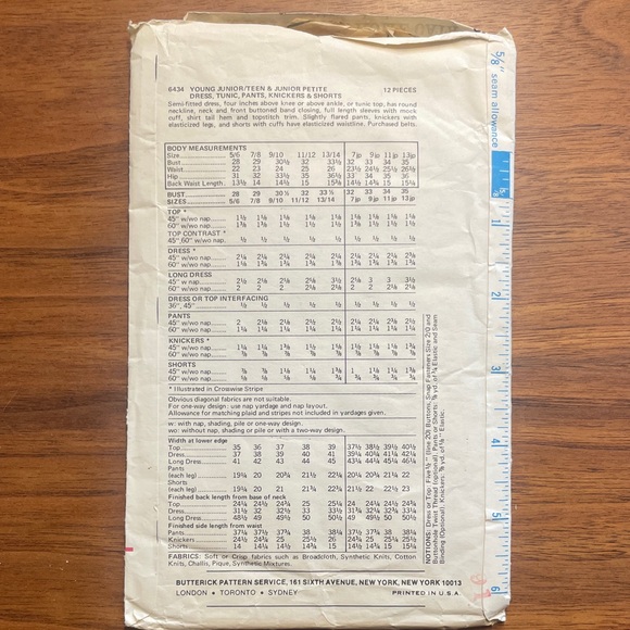 6 XS/S Vintage Sewing Patterns 1960s/70s Lot - Picture 3 of 13